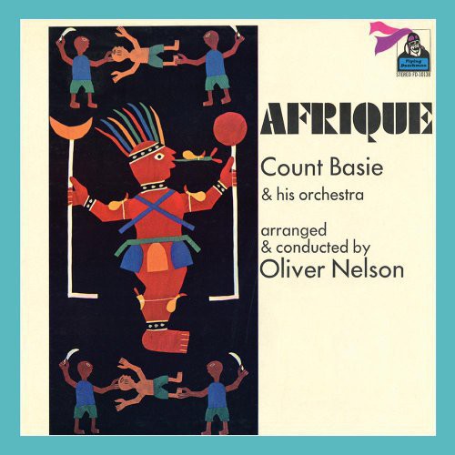 the album cover for Count Basie & His Orchestra - Afrique