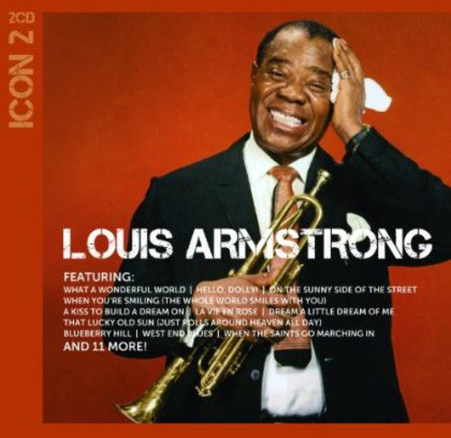 the album cover for Louis Armstrong - Icon