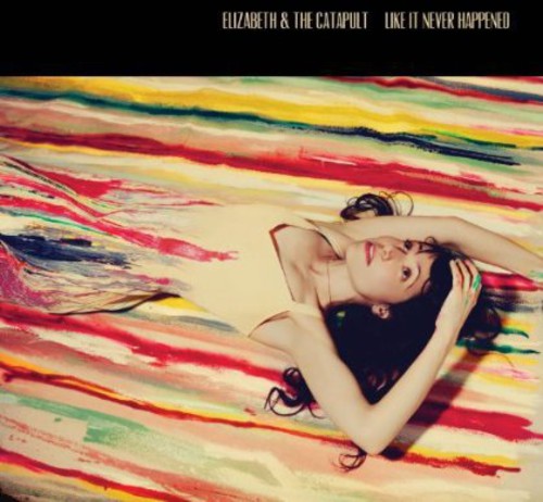 the album cover for Elizabeth & The Catapult - Like It Never Happened