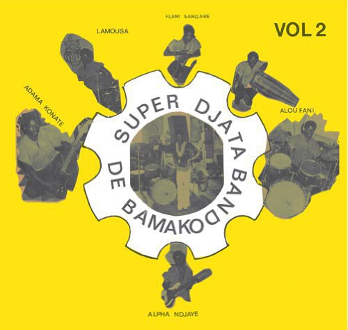 the album cover for Super Djata Band De Bamako - Yellow 2