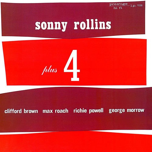 the album cover for Sonny Rollins - Plus Four