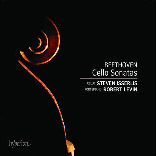 the album cover for Beethoven / Isserlis / Levin - Cello Sonatas: Complete Works for Cello & Piano