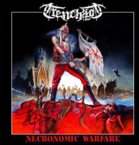 the album cover for Trenchrot - Necronomic Warfare