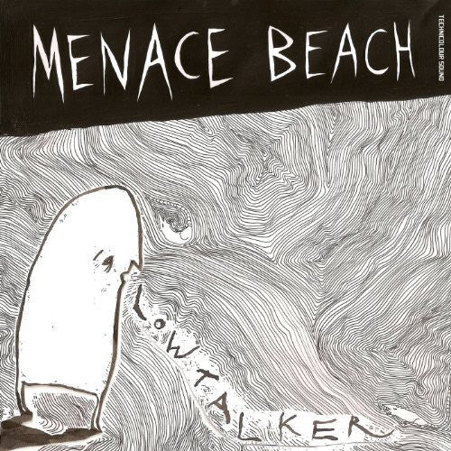 the album cover for Menace Beach - Lowtalker