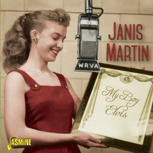 the album cover for Janis Martin - My Boy Elvis