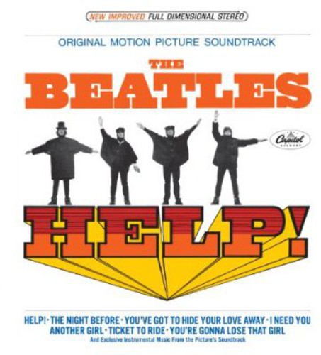 the album cover for The Beatles - Help! [Soundtrack] [The U.S. Album]