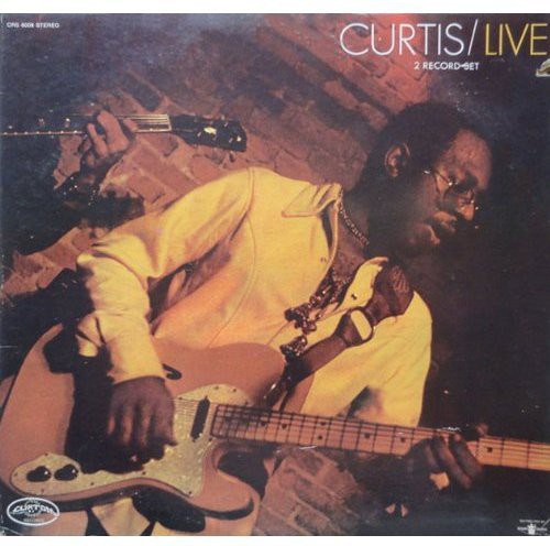 the album cover for Curtis Mayfield - Curtis / Live (Jpn) [Limited Edition] [Remastered]
