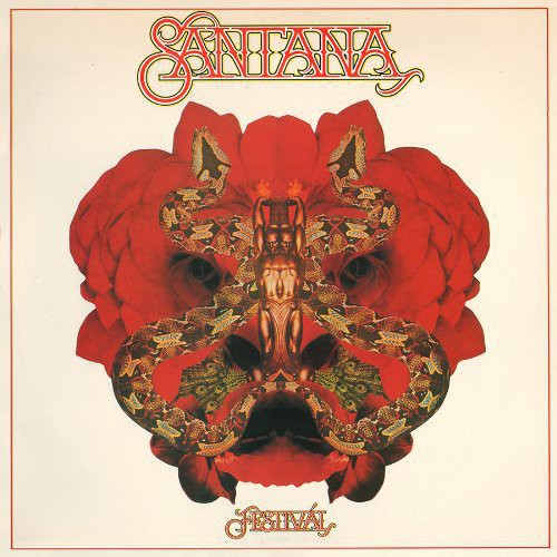 the album cover for Santana - Festival