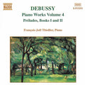 the album cover for Francois-Joel Thiollier - Piano Works 4