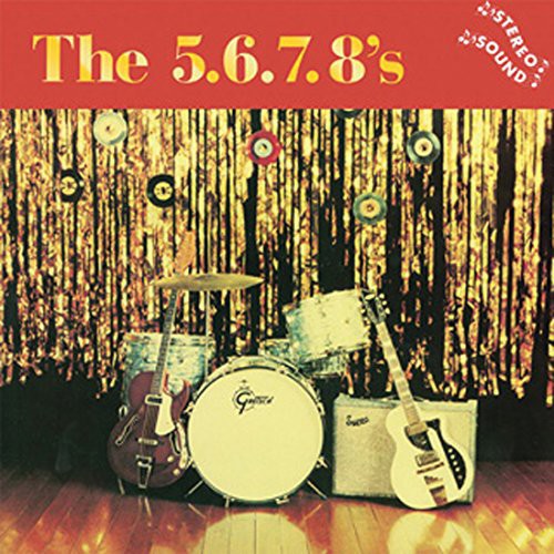 the album cover for The 5.6.7.8's - The 5.6.7.8's [Vinyl]