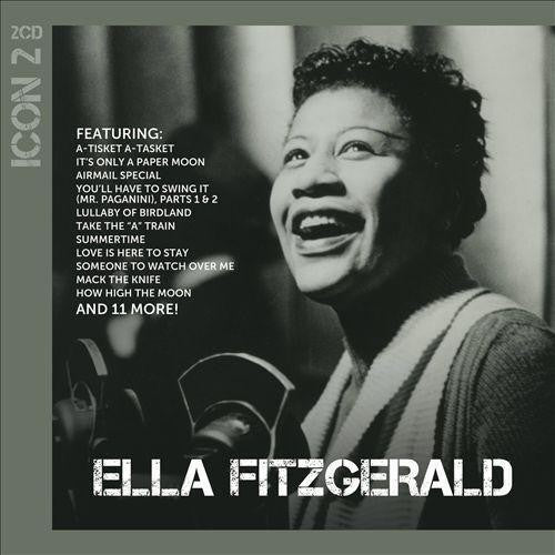 the album cover for Ella Fitzgerald - Icon
