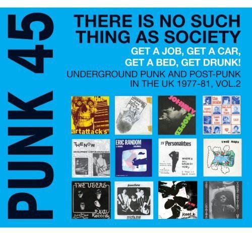 the album cover for Punk 45 2 Underground Punk In Uk 1977-1981 / Var - Punk 45: Vol. 2 Underground Punk In UK 1977-1981