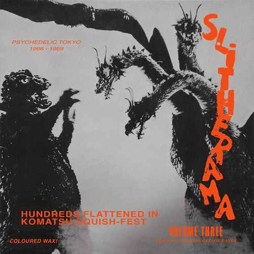 the album cover for Slitherama Psychedelic Tokyo 1966-69 - Slitherama 3: Psychedelic Tokyo 1966-1969 / Various