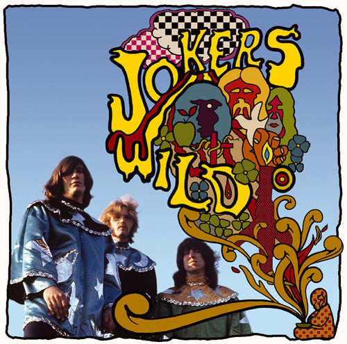 the album cover for Jokers Wild - Liquid Giraffe