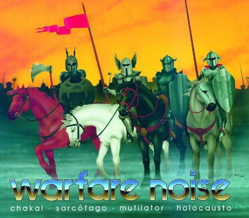 the album cover for Warfare Noise - Warfare Noise