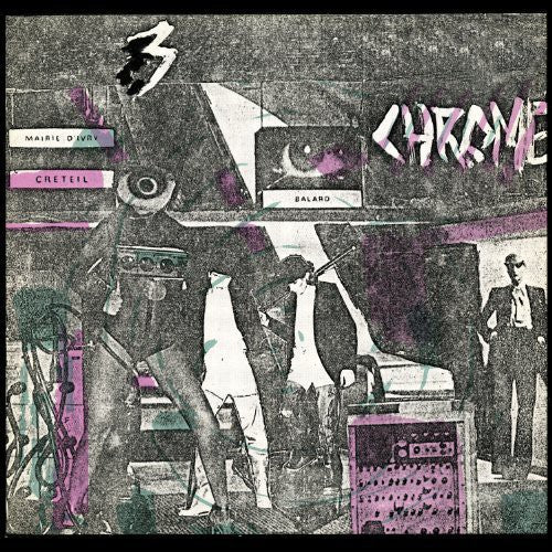 the album cover for Chrome - Read Only Memory