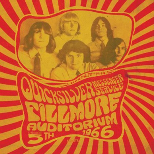 the album cover for Quicksilver Messenger Service - Fillmore Auditorium - November 5 1966
