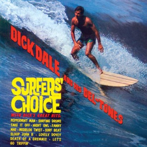 the album cover for Dick Dale - Surfer's Choice