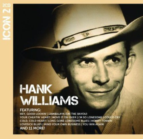 the album cover for Hank Williams - Icon 2