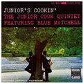 the album cover for Junior Cook Quintet - Junior's Cookin