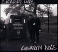the album cover for Sleaford Mods - Austerity Dogs