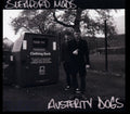 the album cover for Sleaford Mods - Austerity Dogs
