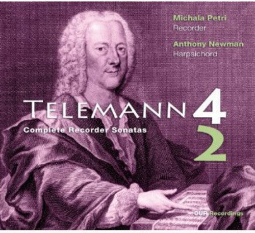 the album cover for MICHALA PETRI - Complete Recorder Sonatas