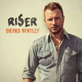 the album cover for Dierks Bentley - Riser