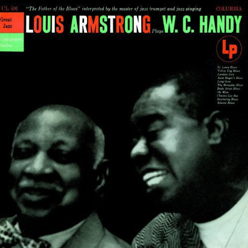 the album cover for Armstrong, Louis - Plays W.C. Hardy (Ger)