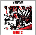 the album cover for KMFDM - Boots