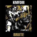 the album cover for KMFDM - Brute