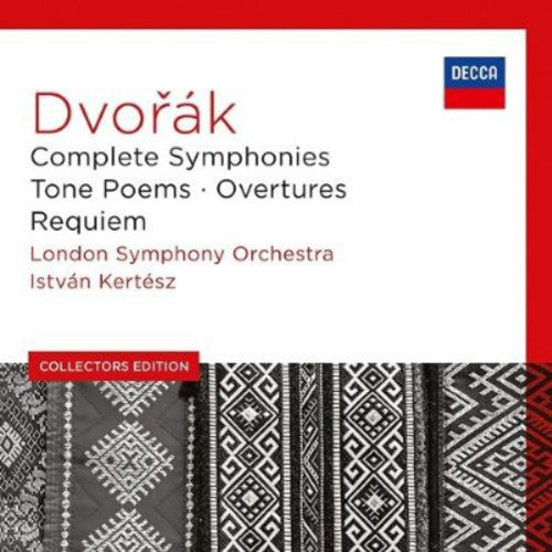 the album cover for Istvan Kertesz - Collector's Edition: Dvorak: The Symphonies