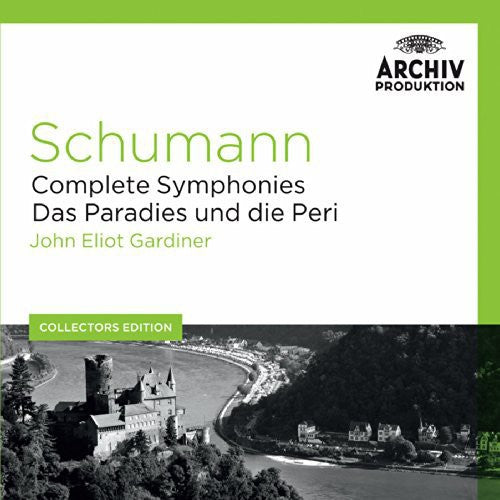 the album cover for John Eliot Gardiner - Coll Ed: Schumann - Complete Symphonies / Das Paradies und die Peri