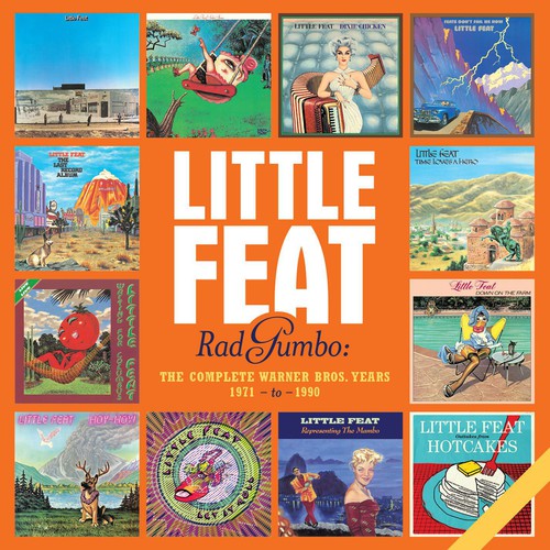 the album cover for Little Feat - Rad Gumbo: The Complete Warner Bros. Years 1971-1990 [Box Set]