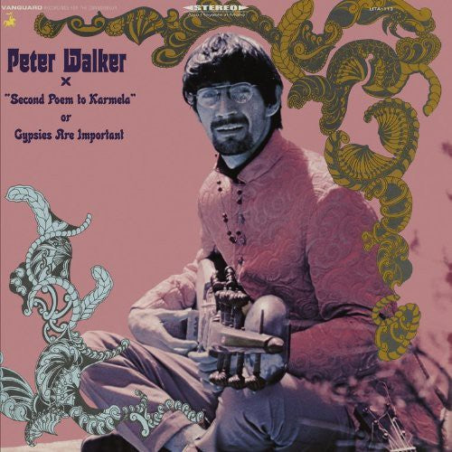 the album cover for Peter Walker - Second Poem to Karmela Gypsies Are Are Important
