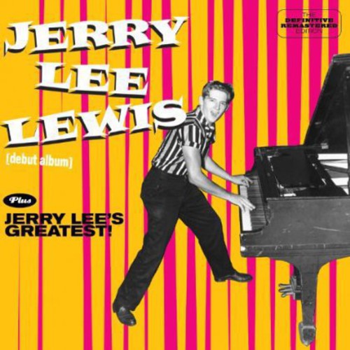 the album cover for Jerry Lee Lewis - Jerry Lee Lewis + Jerry Lee's Greatest
