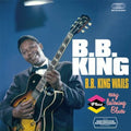 the album cover for B.B. King - B.B. King Wails + Easy Listening Blues