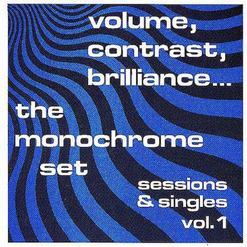 the album cover for The Monochrome Set - Contrast Brilliance: Sessions & Singles 1