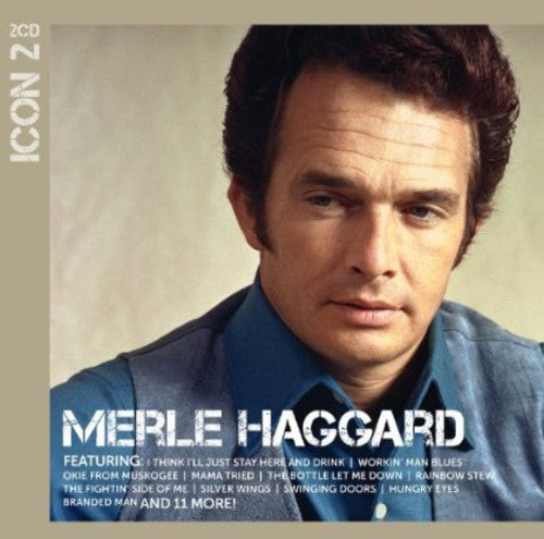 the album cover for Merle Haggard - Icon