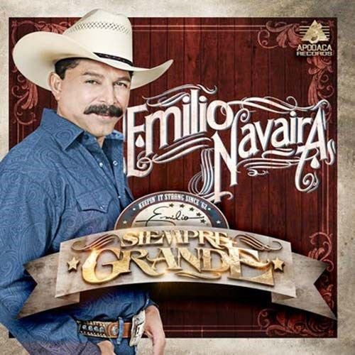 the album cover for Emilio Navaira - Siempre Grande