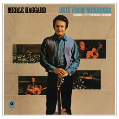 the album cover for Merle Haggard - Okie from Muskogee