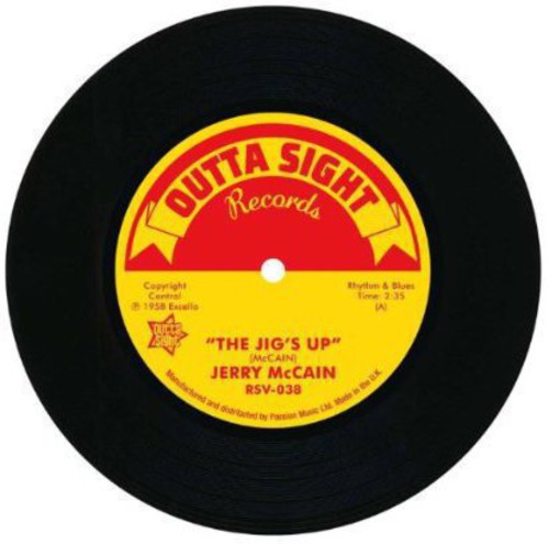 the album cover for Jerry Mccain - Jig's Up/Twist 62