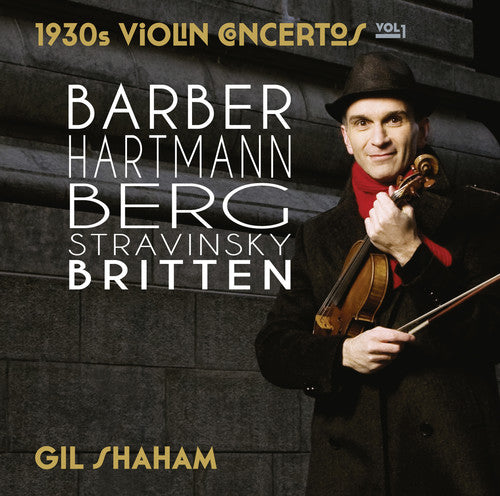the album cover for Gil Shaham - 1930s Violin Concertos 1