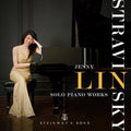 the album cover for Jenny Lin - Jenny Lin Plays Stravinsky Solo Piano Works