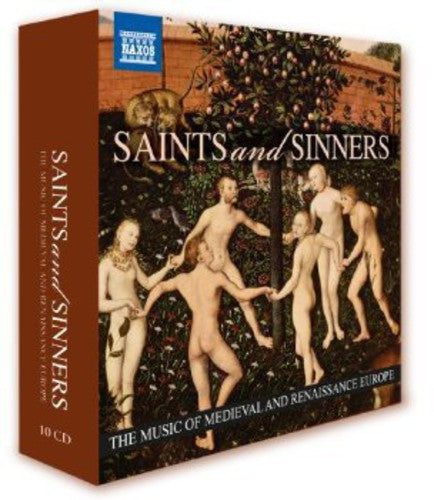 the album cover for Saints & Sinners Music Of Medieval & / Various - Saints & Sinners: Music of Medieval & Renaissance