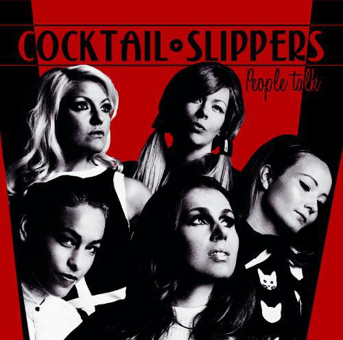 the album cover for Cocktail Slippers - People Talk