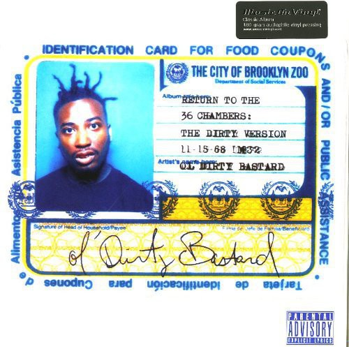 the album cover for Ol' Dirty Bastard - Return To The 36 Chambers (Dirty Version) (Hol)