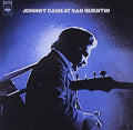 the album cover for Johnny Cash - At San Quentin