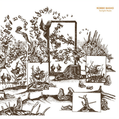 the album cover for Robbie Basho - Twilight Peaks