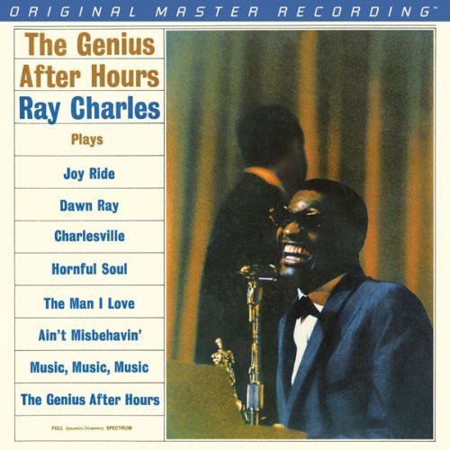 the album cover for Ray Charles - The Genius After Hours